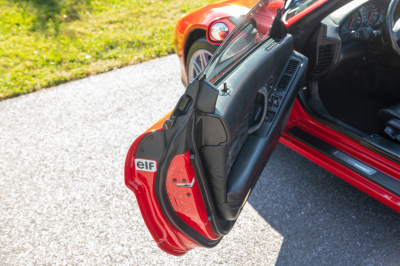 1995 Acura NSX in Formula Red over Black