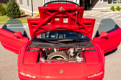 1995 Acura NSX in Formula Red over Black