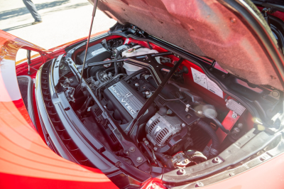 1995 Acura NSX in Formula Red over Black