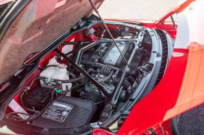 1995 Acura NSX in Formula Red over Black