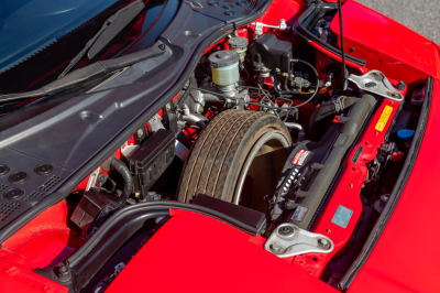 1995 Acura NSX in Formula Red over Black