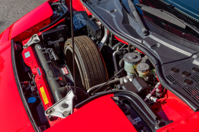 1995 Acura NSX in Formula Red over Black