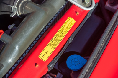 1995 Acura NSX in Formula Red over Black