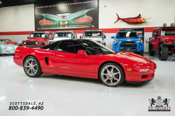 1994 Acura NSX in Formula Red over Tan