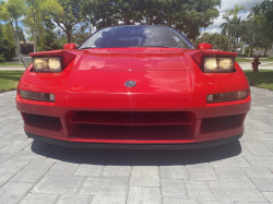 1993 Acura NSX in Formula Red over Black