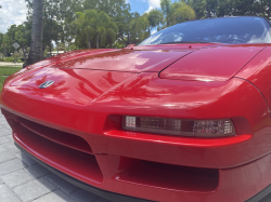 1993 Acura NSX in Formula Red over Black