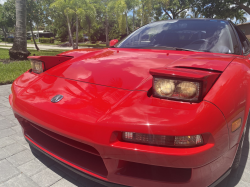 1993 Acura NSX in Formula Red over Black