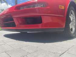 1993 Acura NSX in Formula Red over Black