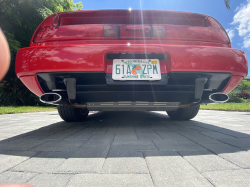 1993 Acura NSX in Formula Red over Black