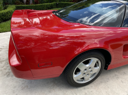 1993 Acura NSX in Formula Red over Black