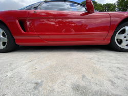 1993 Acura NSX in Formula Red over Black