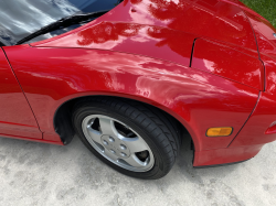 1993 Acura NSX in Formula Red over Black