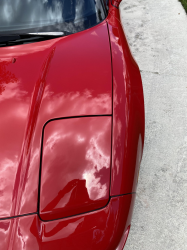 1993 Acura NSX in Formula Red over Black