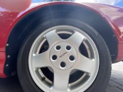 1993 Acura NSX in Formula Red over Black