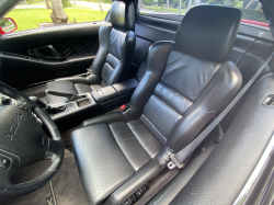 1993 Acura NSX in Formula Red over Black