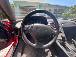 1993 Acura NSX in Formula Red over Black