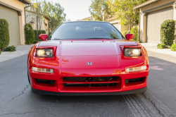 1993 Acura NSX in Formula Red over Black