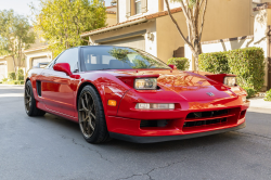 1993 Acura NSX in Formula Red over Black