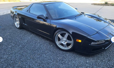 1994 Acura NSX in Berlina Black over Tan