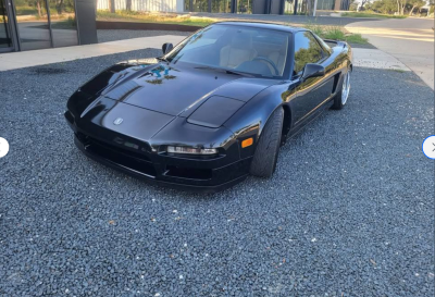 1994 Acura NSX in Berlina Black over Tan