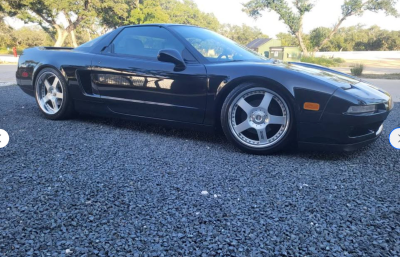 1994 Acura NSX in Berlina Black over Tan