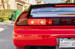 1993 Acura NSX in Formula Red over Black