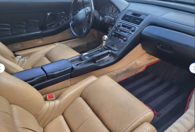 1994 Acura NSX in Berlina Black over Tan