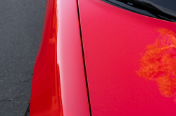 1993 Acura NSX in Formula Red over Black