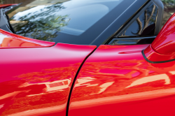 1993 Acura NSX in Formula Red over Black