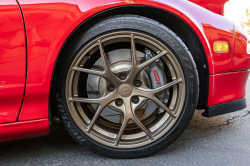 1993 Acura NSX in Formula Red over Black