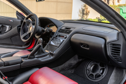 1993 Acura NSX in Formula Red over Black