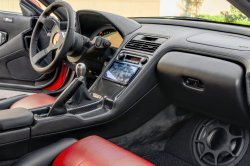 1993 Acura NSX in Formula Red over Black