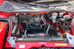 1993 Acura NSX in Formula Red over Black