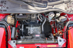 1993 Acura NSX in Formula Red over Black