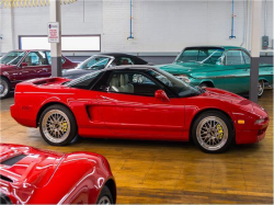 1993 Acura NSX in Formula Red over Ivory