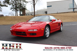 1992 Acura NSX in Formula Red over Black