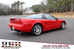 1992 Acura NSX in Formula Red over Black