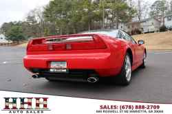 1992 Acura NSX in Formula Red over Black