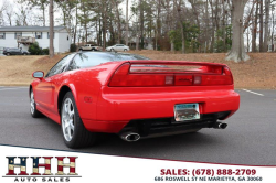 1992 Acura NSX in Formula Red over Black