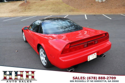 1992 Acura NSX in Formula Red over Black