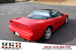 1992 Acura NSX in Formula Red over Black