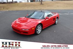 1992 Acura NSX in Formula Red over Black