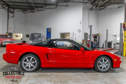 1992 Acura NSX in Formula Red over Black