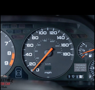 1992 Acura NSX in Formula Red over Black