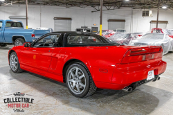 1992 Acura NSX in Formula Red over Black