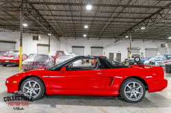 1992 Acura NSX in Formula Red over Black