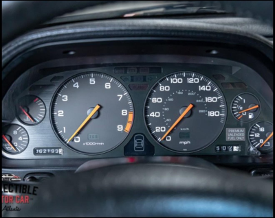 1992 Acura NSX in Formula Red over Black