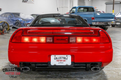 1992 Acura NSX in Formula Red over Black