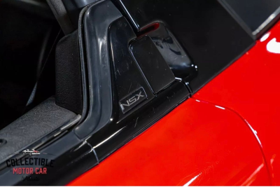 1992 Acura NSX in Formula Red over Black