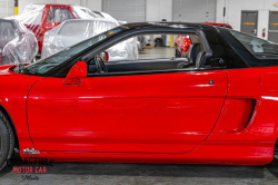 1992 Acura NSX in Formula Red over Black